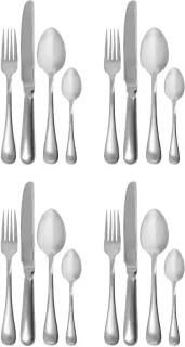 House Doctor bestekset Brush zilver