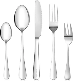 House of Husk Bestekset 30-delig RVS Zilver