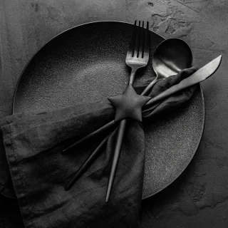 House of Husk Mat Bestekset 5-delig Zilver RVS