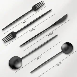 House of Husk Mat Bestekset 5-delig Zilver RVS