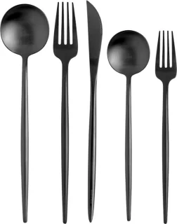 House of Husk Mat Bestekset 5-delig Zilver RVS