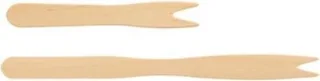 Houten frietvorkje 80 mm - 2000 stuks