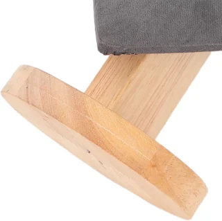 Houten Kraag Display Stand Grijs - Stijlvol & Stevig