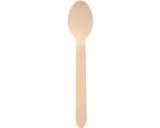 Houten lepels 16 cm - 10x100 stuks