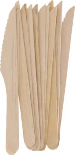 Houten messen 160mm - 100 stuks