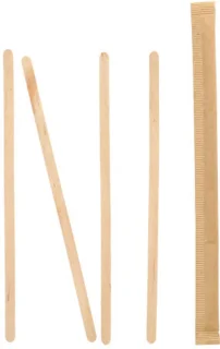 Houten roerstaafjes 178 mm Ø 6 mm - 20 x 100
