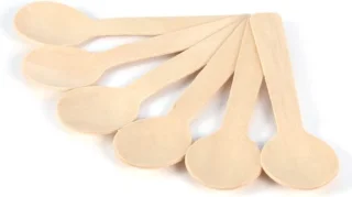 Houten Theelepels 200 stuks 10 cm Bio Wegwerp