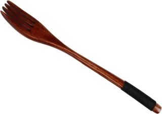 Houten vork - Tafelbestek