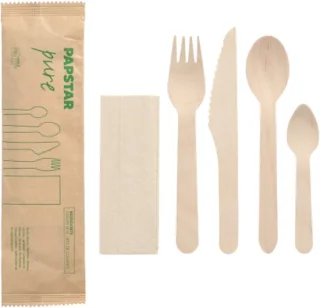 HoutPure Bestekset 50-delig