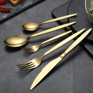 Ibenzoa® 30-delige gouden bestekset