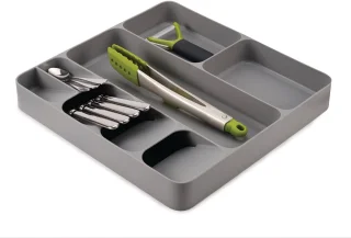 Ibenzoa besteklade organizer grijs