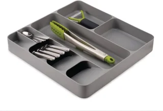Ibenzoa besteklade organizer grijs
