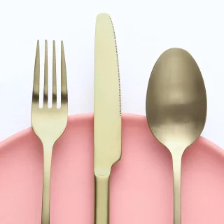 Ibenzoa® Bestekset 30-delig Champagne Goud