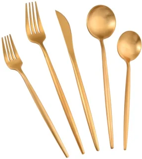 Ibenzoa Bestekset 40-delig Goud