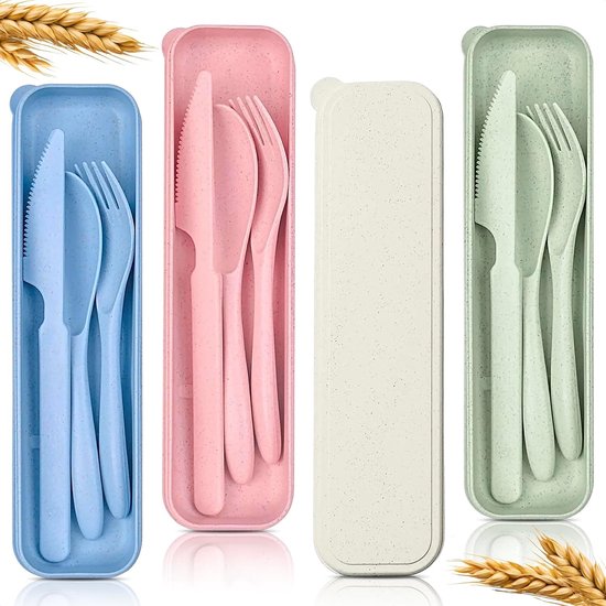Ibenzoa Bestekset Compact 4 Persoons met Etui