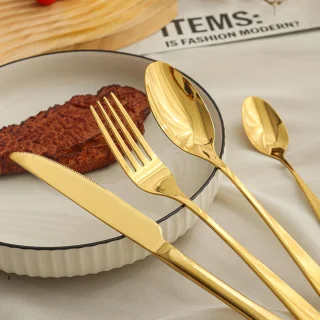 Ibenzoa® Bestekset Roestvrij Staal 6 Personen