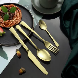 Ibenzoa Elegant 24-delige Bestekset voor 6 Personen