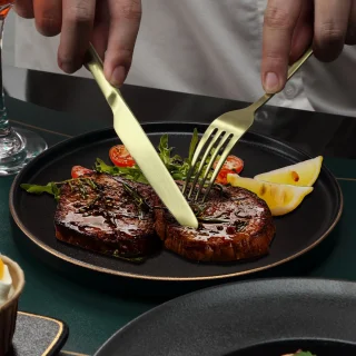 Ibenzoa Elegant 24-delige Bestekset voor 6 Personen