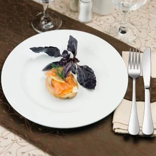 Ibenzoa Elegant 24-delige Steakbestekset RVS voor 12 Personen