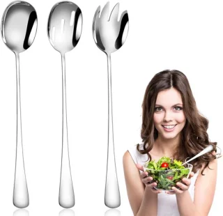 Ibenzoa Elegant Roestvrijstalen Slabestek Set