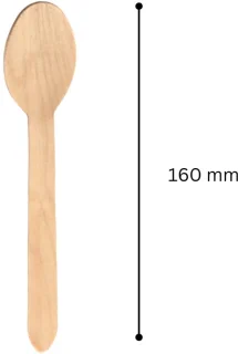 Ibenzoa houten bestekset 300-delig