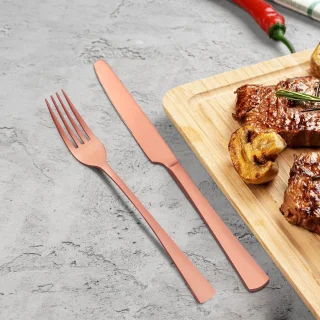 Ibenzoa Roségouden Bestekset 24-delig voor 6 Personen