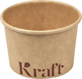 IEZZY Soepbeker 230 ml kraft 25 stuks