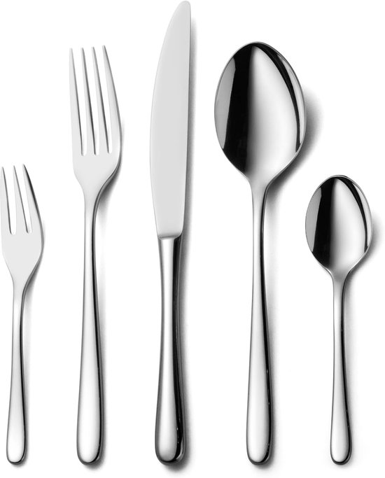 Inovra Bestekset 30-delig Roestvrij Staal 6 Personen