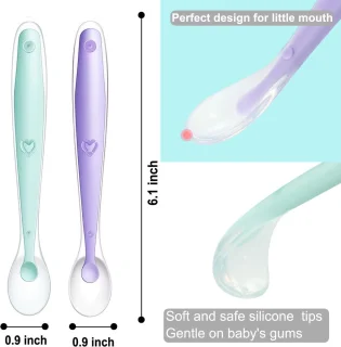 JGS Babyvoedingsset Siliconen Spenen & Lepels