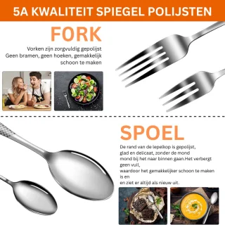 JMZR Bestekset 8-delig