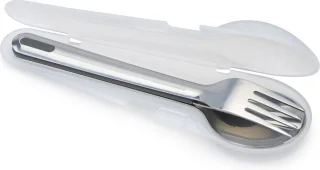 Joseph Joseph Duo Opal Bestekset 3-Delig RVS Zilver