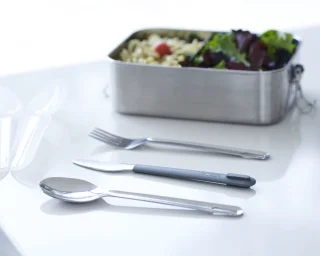 Joseph Joseph Duo Opal Bestekset 3-Delig RVS Zilver