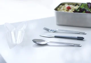 Joseph Joseph Duo Opal Bestekset 3-Delig RVS Zilver