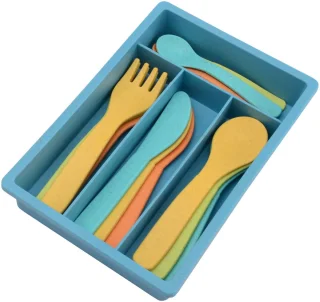 Joueco bestekset bio plastic 80166