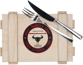 Justinus BBQ bestekset 8-delig 4 personen 109-670