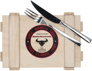Justinus BBQ bestekset 8-delig 4 personen 109-670