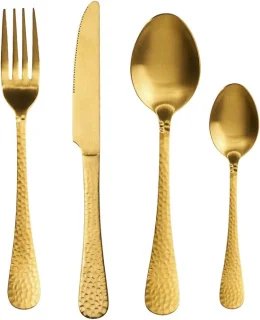 Kadirelli Bestekset 24-delig Goud 6-Persoons