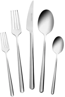Karaca Boreas - bestekset 40 delig - 8 personen - rvs - zilver