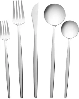 Karaca Orion Silver 60-delige RVS bestekset 12-persoons