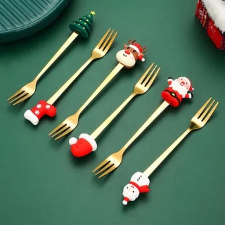Kerstbestek set - Feestelijk Servies