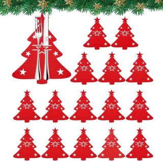 Kerstbestekhouders 16-delig