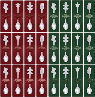Kerstlepelset, 24-delig