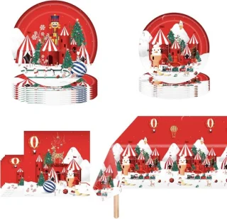 Kerstserviesset notenkraker – bestekset