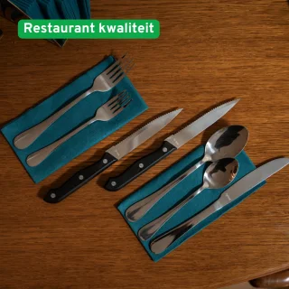 Keukenvriend Bestekset 72-delig 12 Persoons Roestvrij Staal