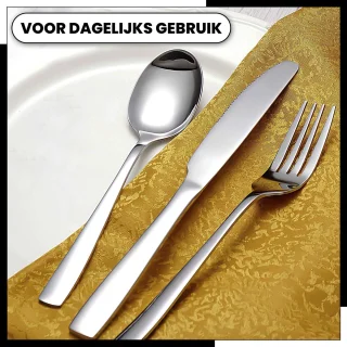 Kicinn Bestekset 36-delig voor 6 personen zilver