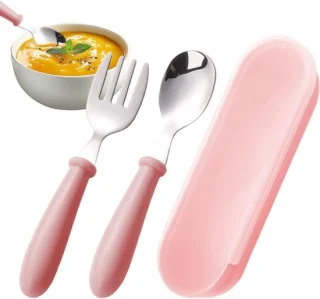 Kinder bestekset roze