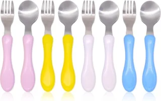 Kinderbestek Set Pastel 8-delig