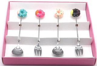 Kinderbestekset Donuts