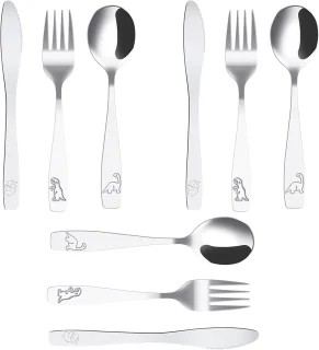 Kindercutlery Dinosaurus Kinderbestekset