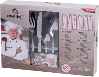 Kinghoff 1448 Bestekset 24-delig
